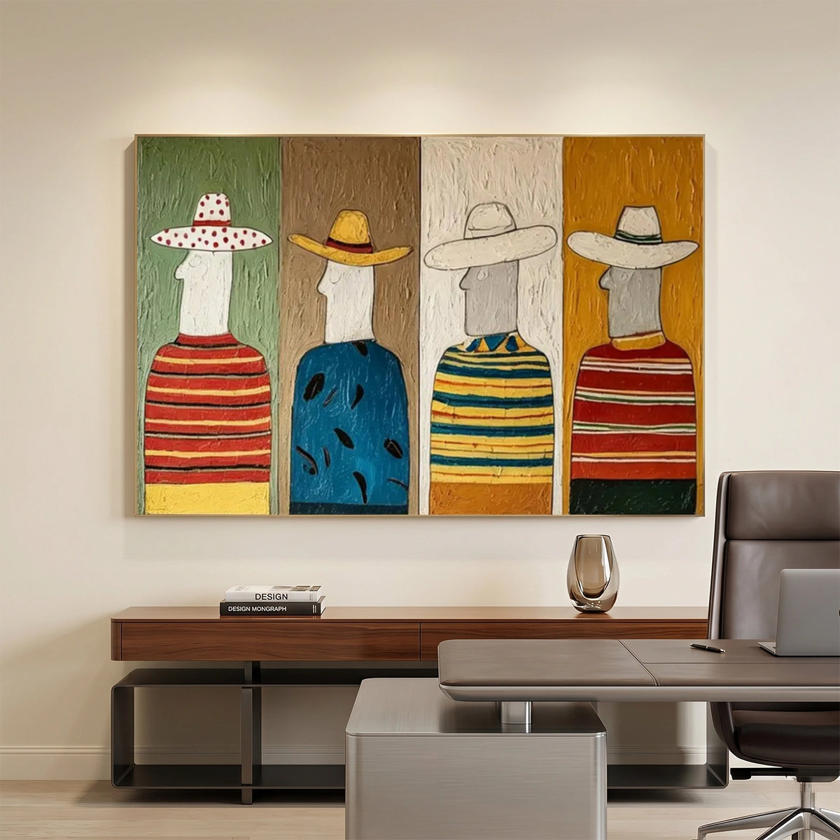 Abstract Portrait Wall Art #LA041