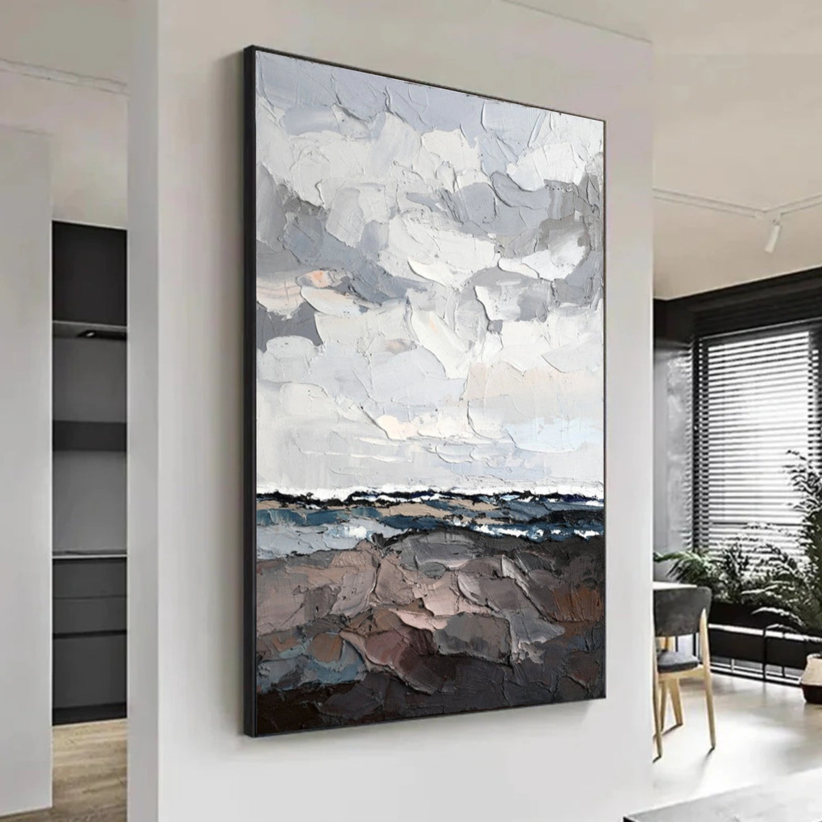 Abstract Textured Wall Art #AW012