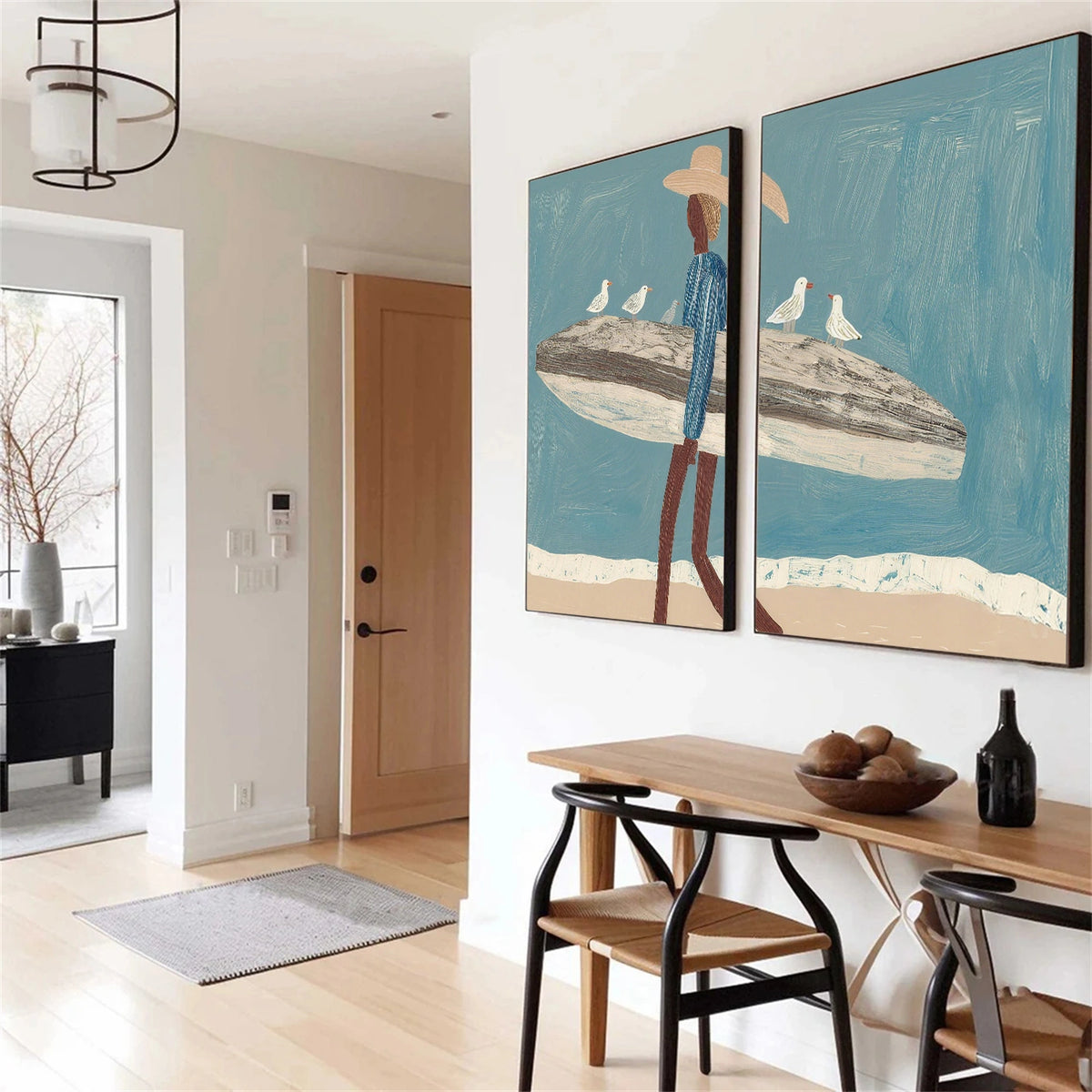 Surfing Sports Wall Art Set of 2 #SC053