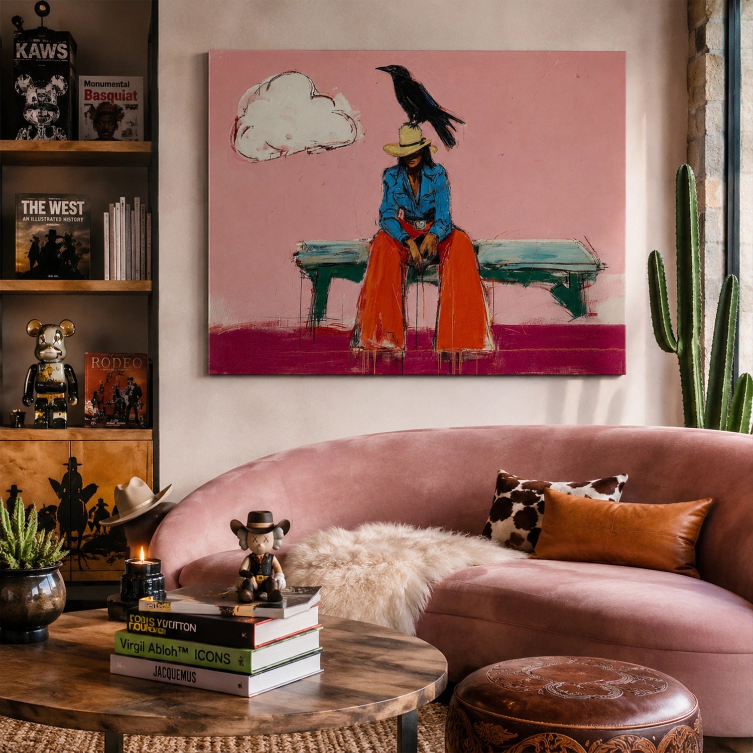 Western Cowboy Wall Art #AC040