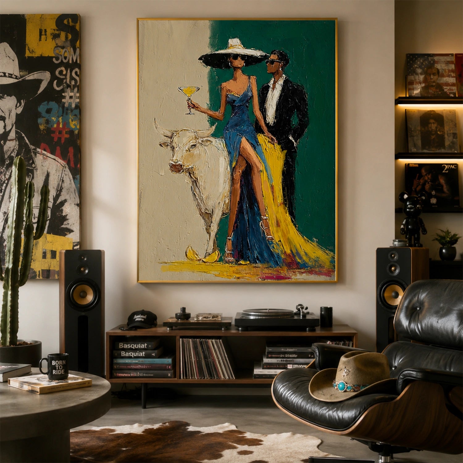 Western Cowboy Wall Art #AC041