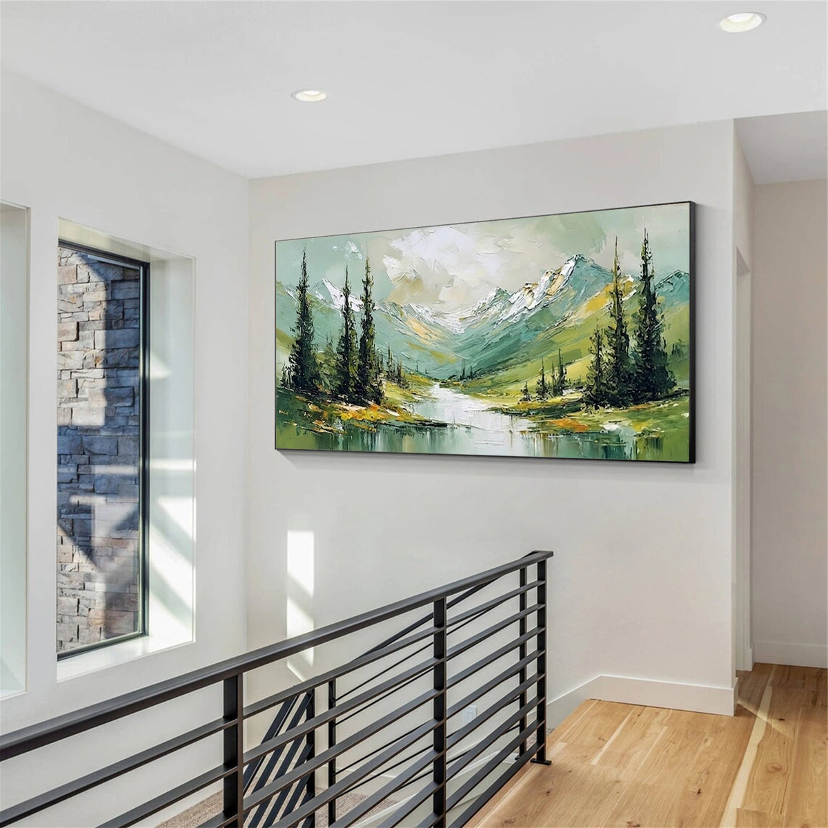 Abstract Mountain Wall Art #MM028