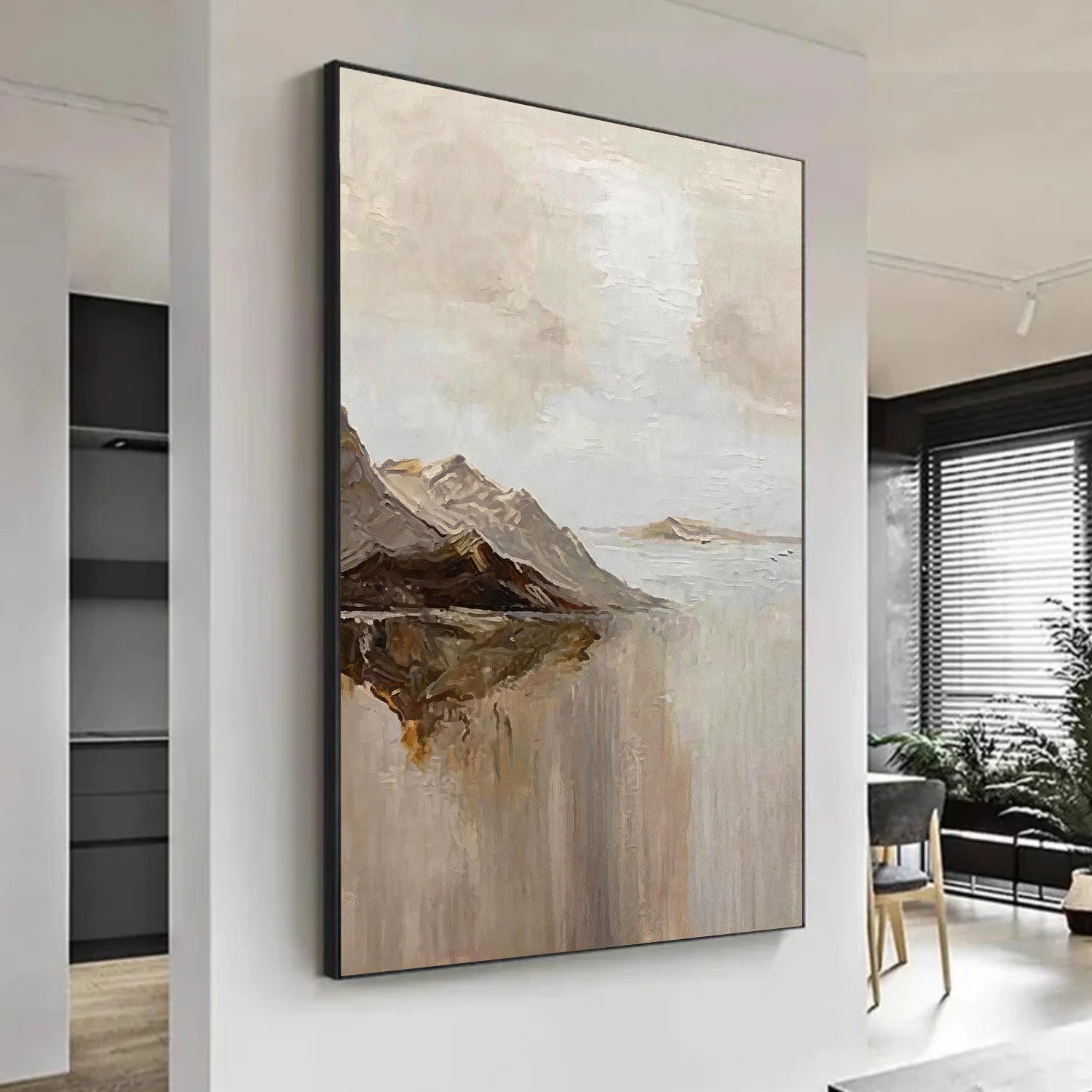 Abstract Mountain Wall Art #MM004
