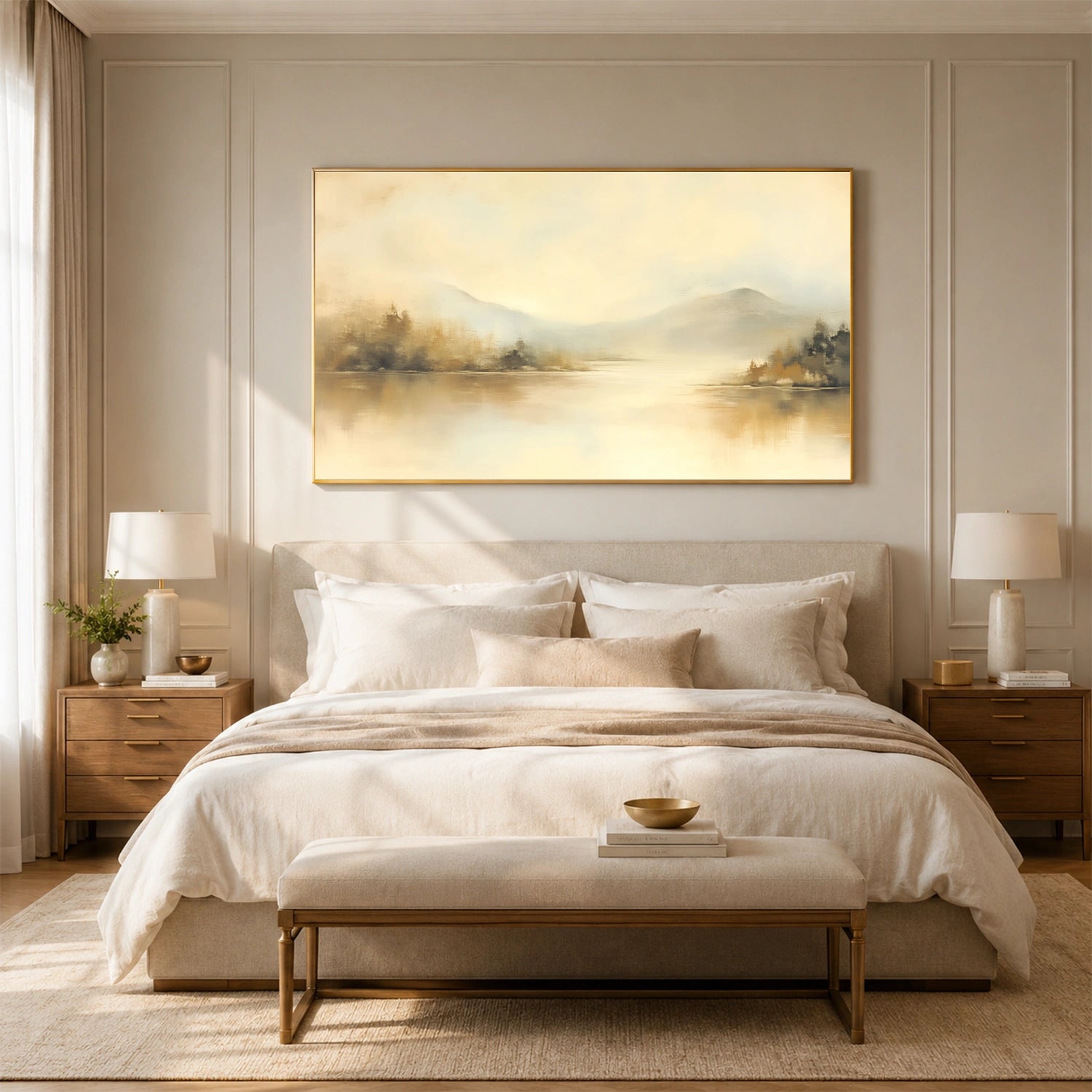 Abstract Mountain Wall Art #MM035