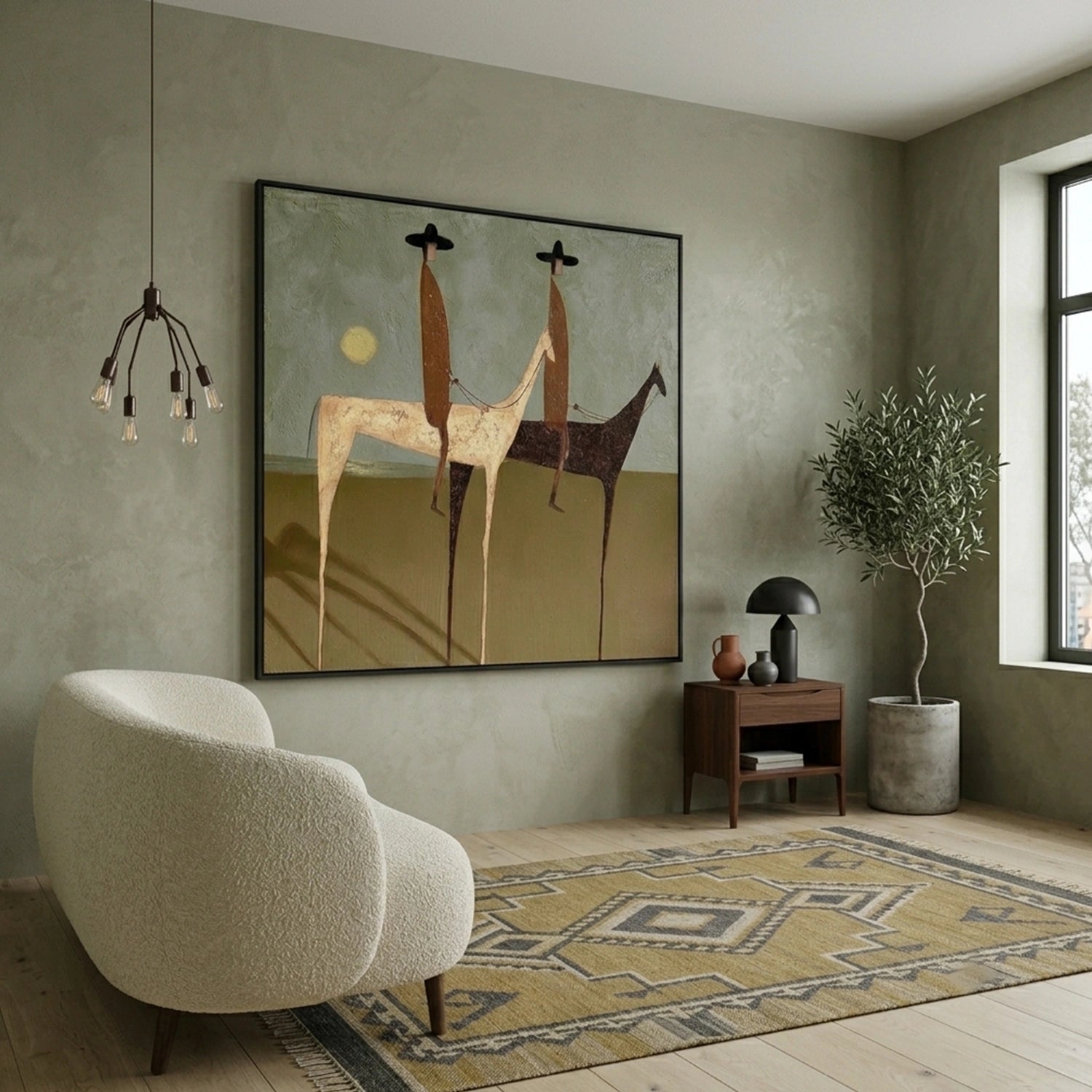 Western Cowboy Wall Art #AC079