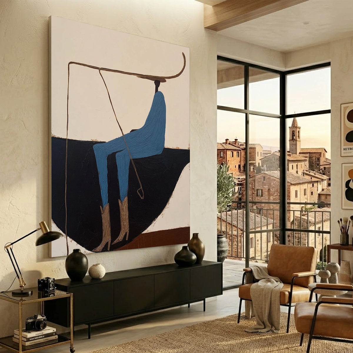 Western Cowboy Wall Art #AC068
