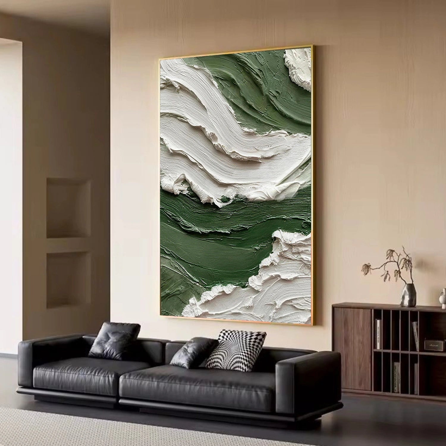 Abstract Textured Wall Art #AW028