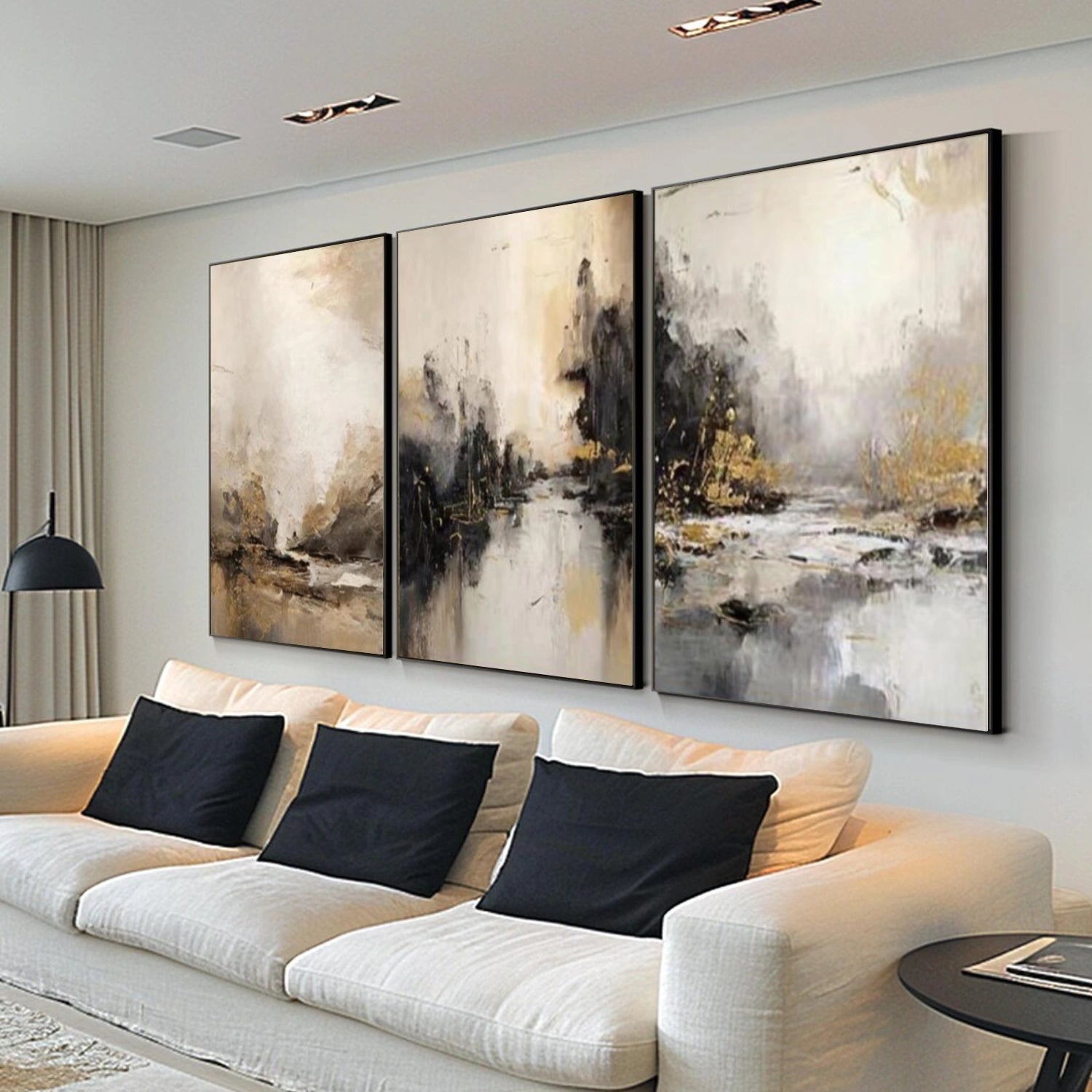 Abstract Wall Art Set of 3 #AW042