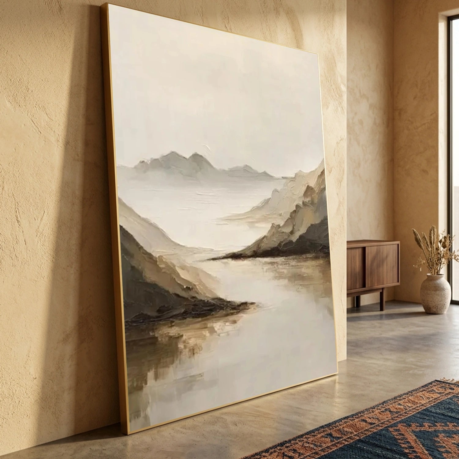 Abstract Mountain Wall Art #MM008