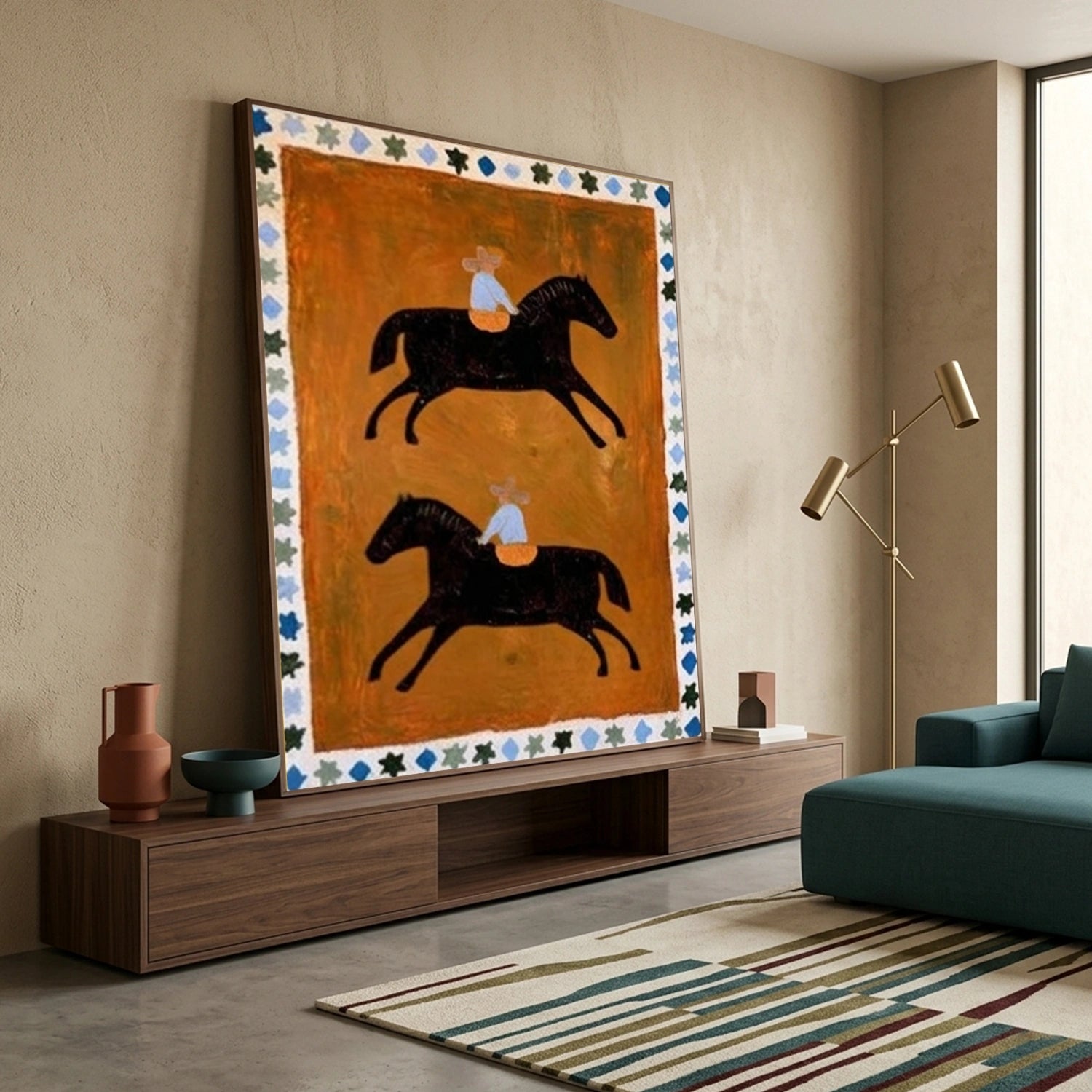 Western Cowboy Wall Art #AC052