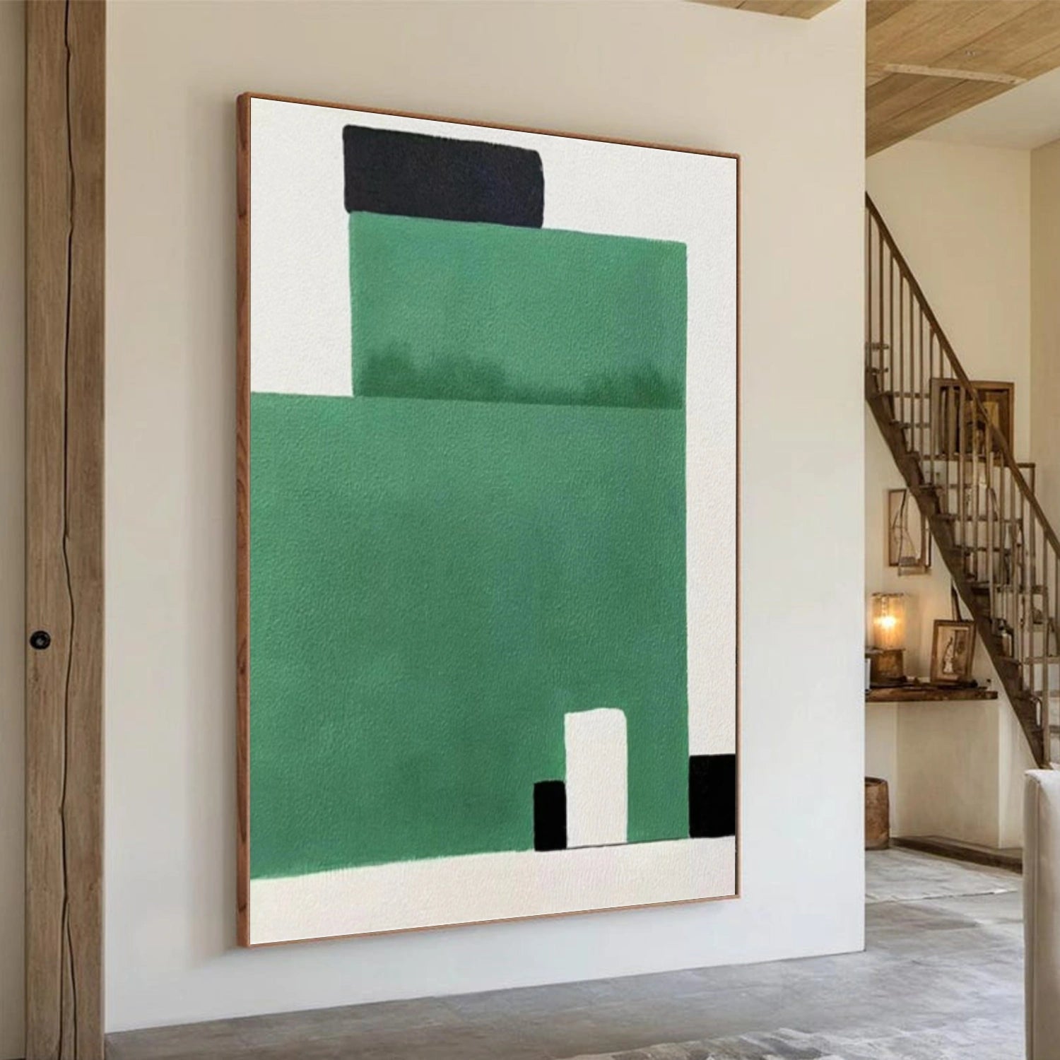 Green Minimalist Wall Art #MW003
