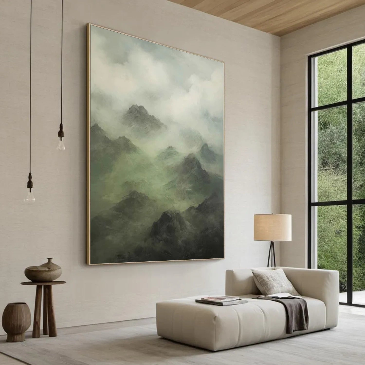 Abstract Mountain Wall Art #MM003