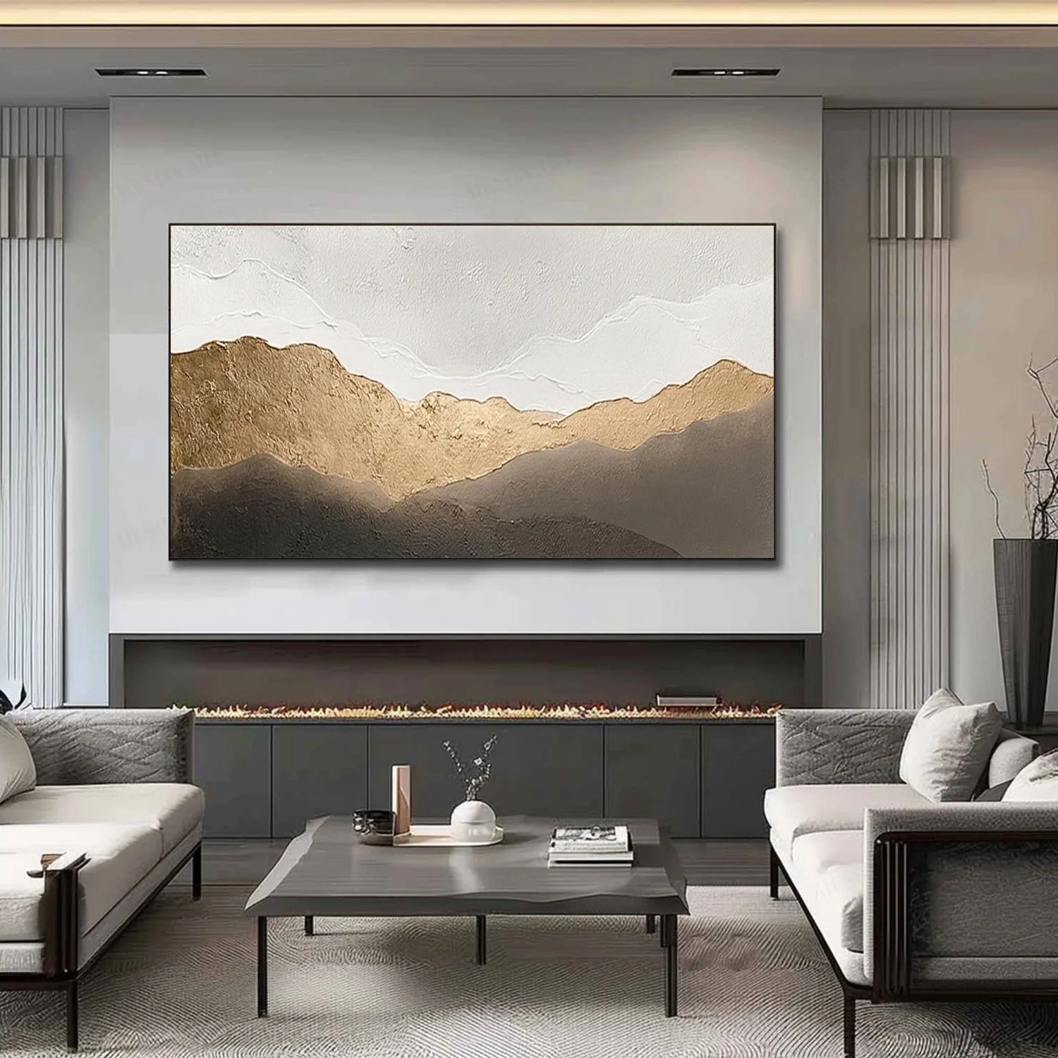 Minimalist Textured Wall Art #MT154