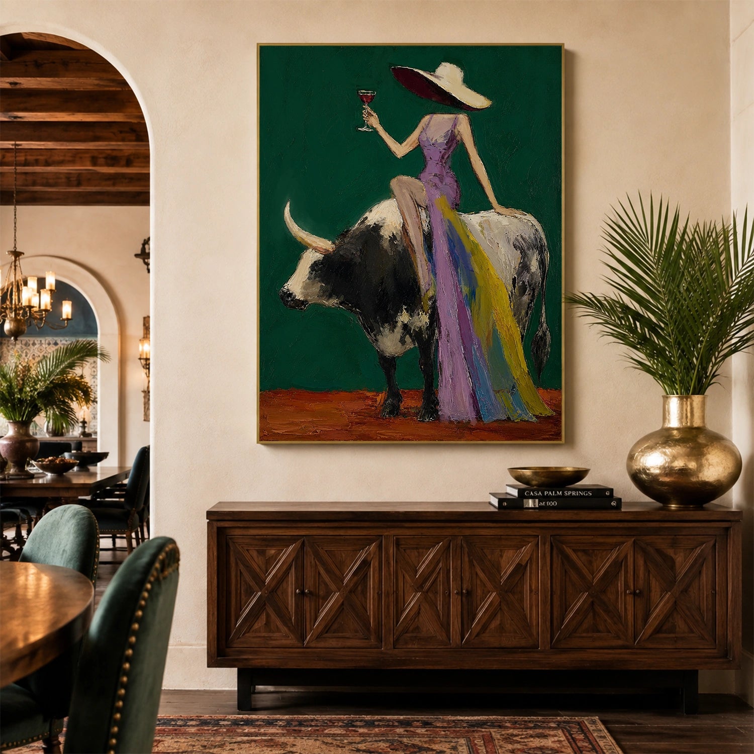 Western Cowboy Wall Art #AC026