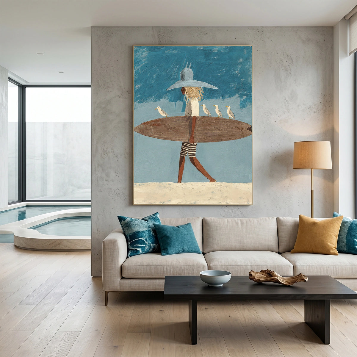 Surfing Sports Wall Art #SC009