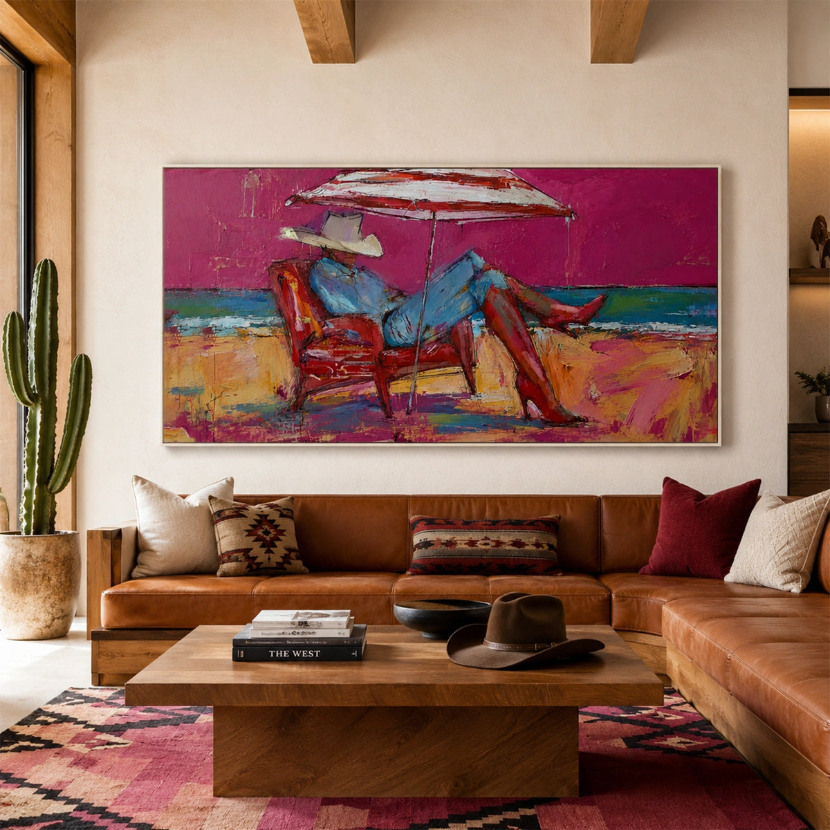 Western Cowboy Wall Art #AC042