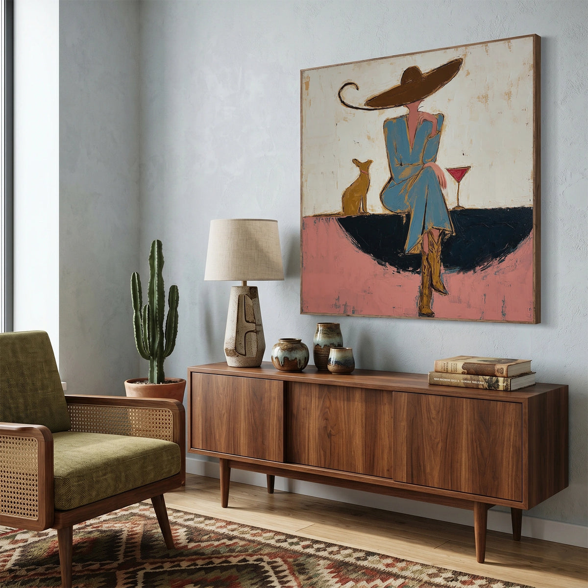Western Cowboy Wall Art #AC070