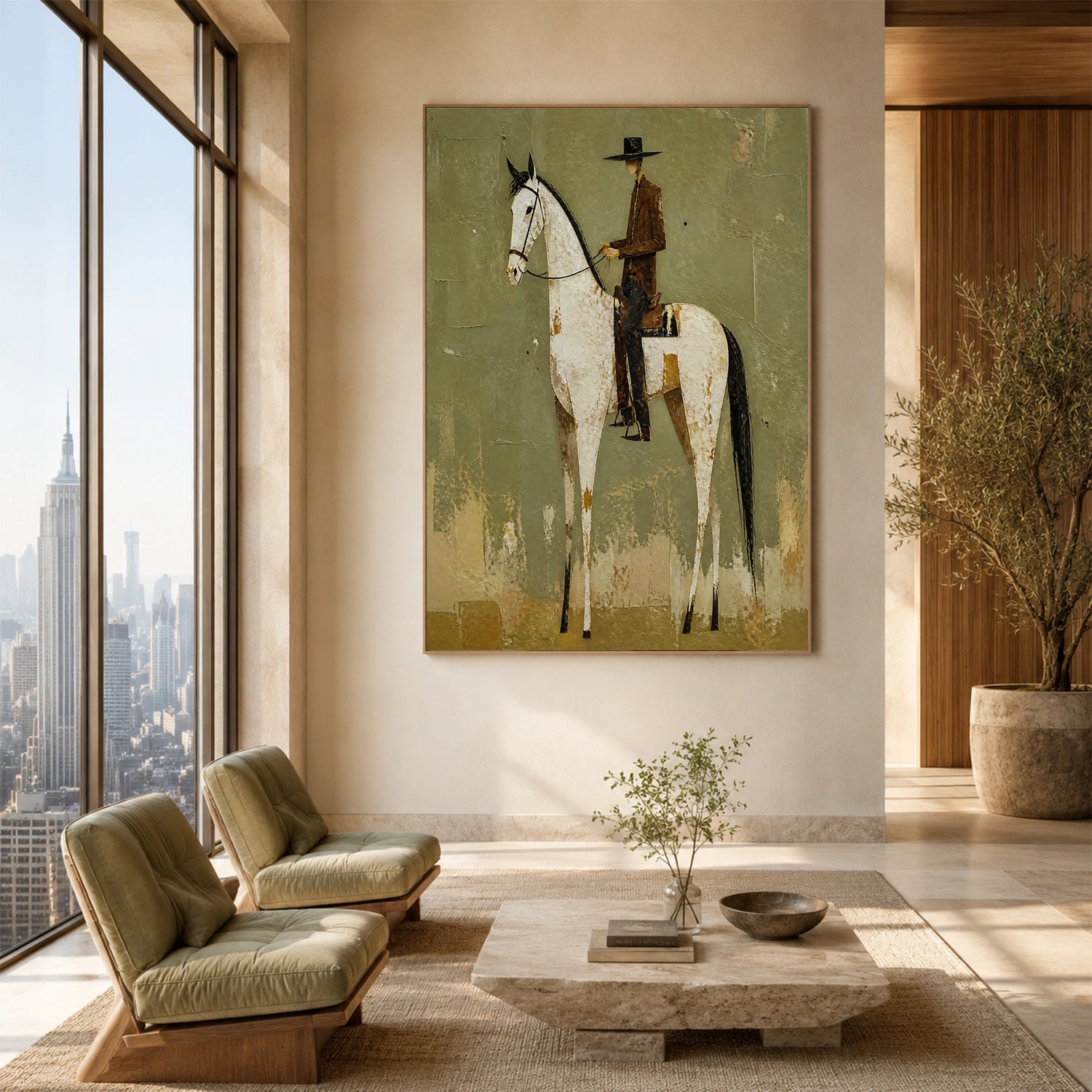 Western Cowboy Wall Art #AC008