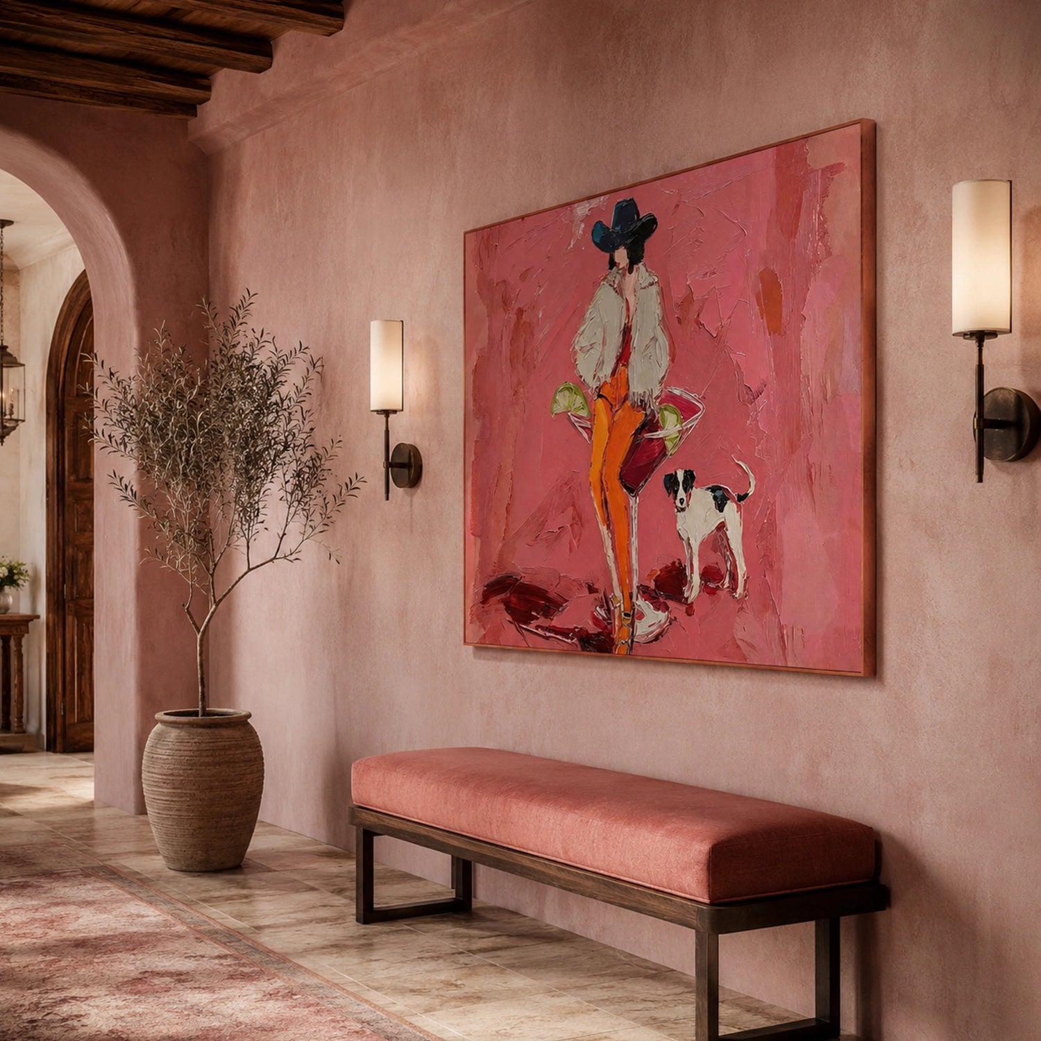 Western Cowboy Wall Art #AC047