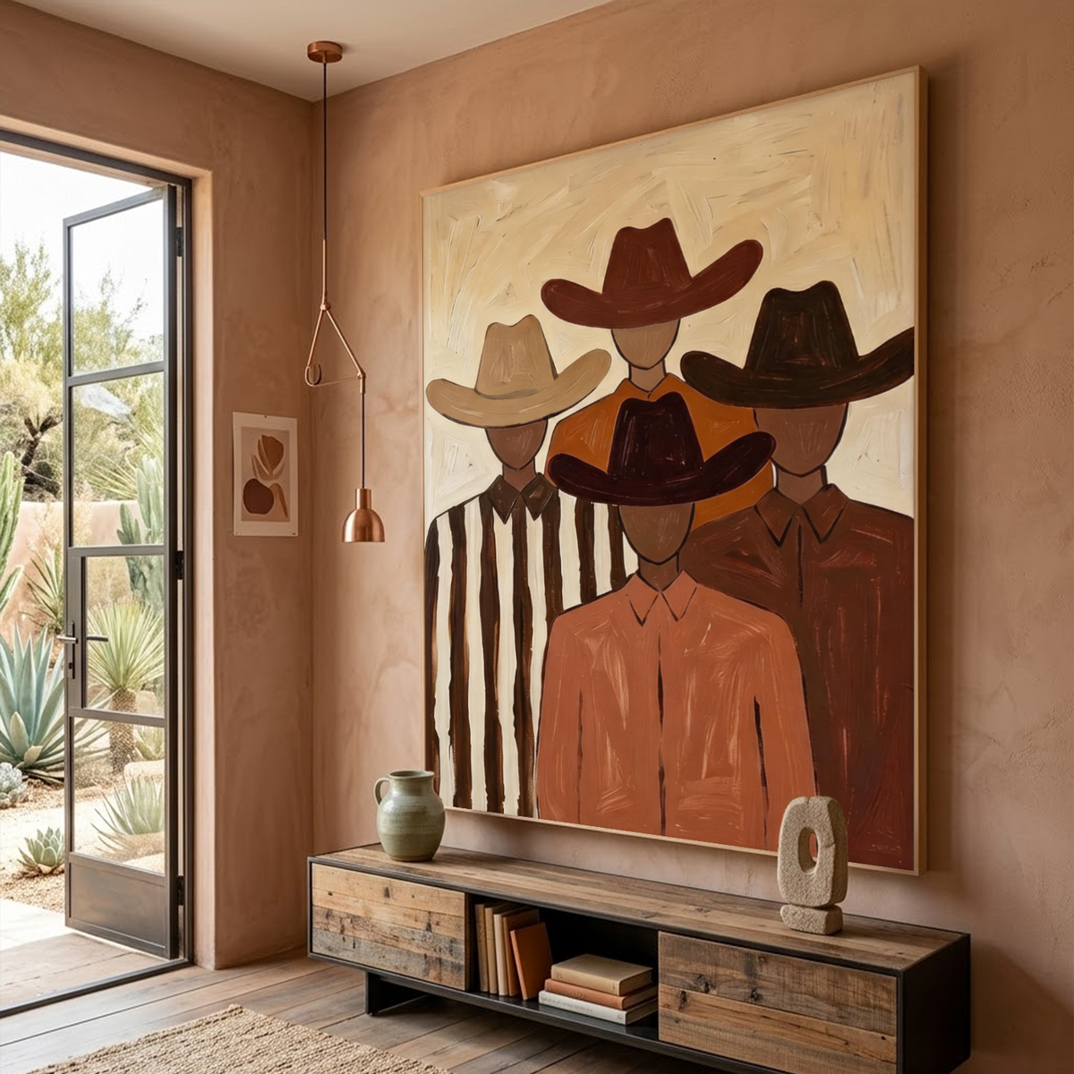 Western Cowboy Wall Art #AC 138