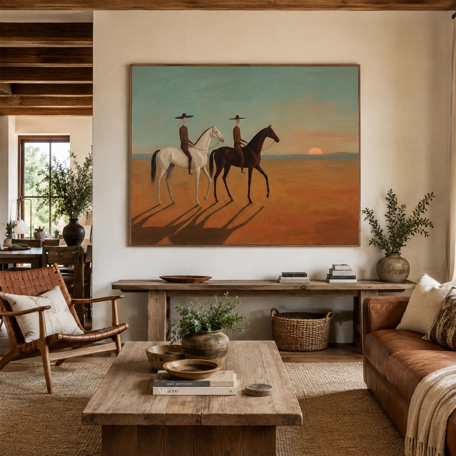 Western Cowboy Wall Art #AC031