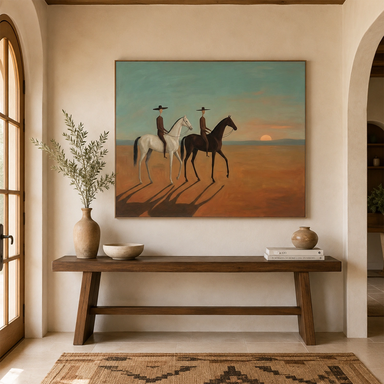 Western Cowboy Wall Art #AC031
