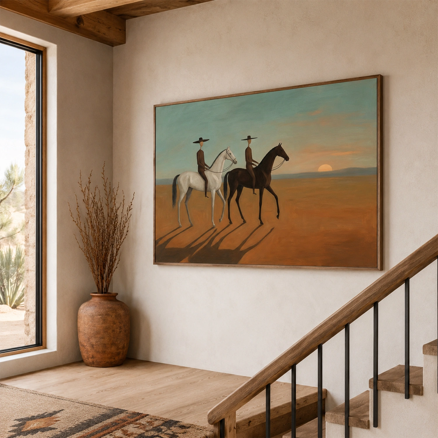 Western Cowboy Wall Art #AC031