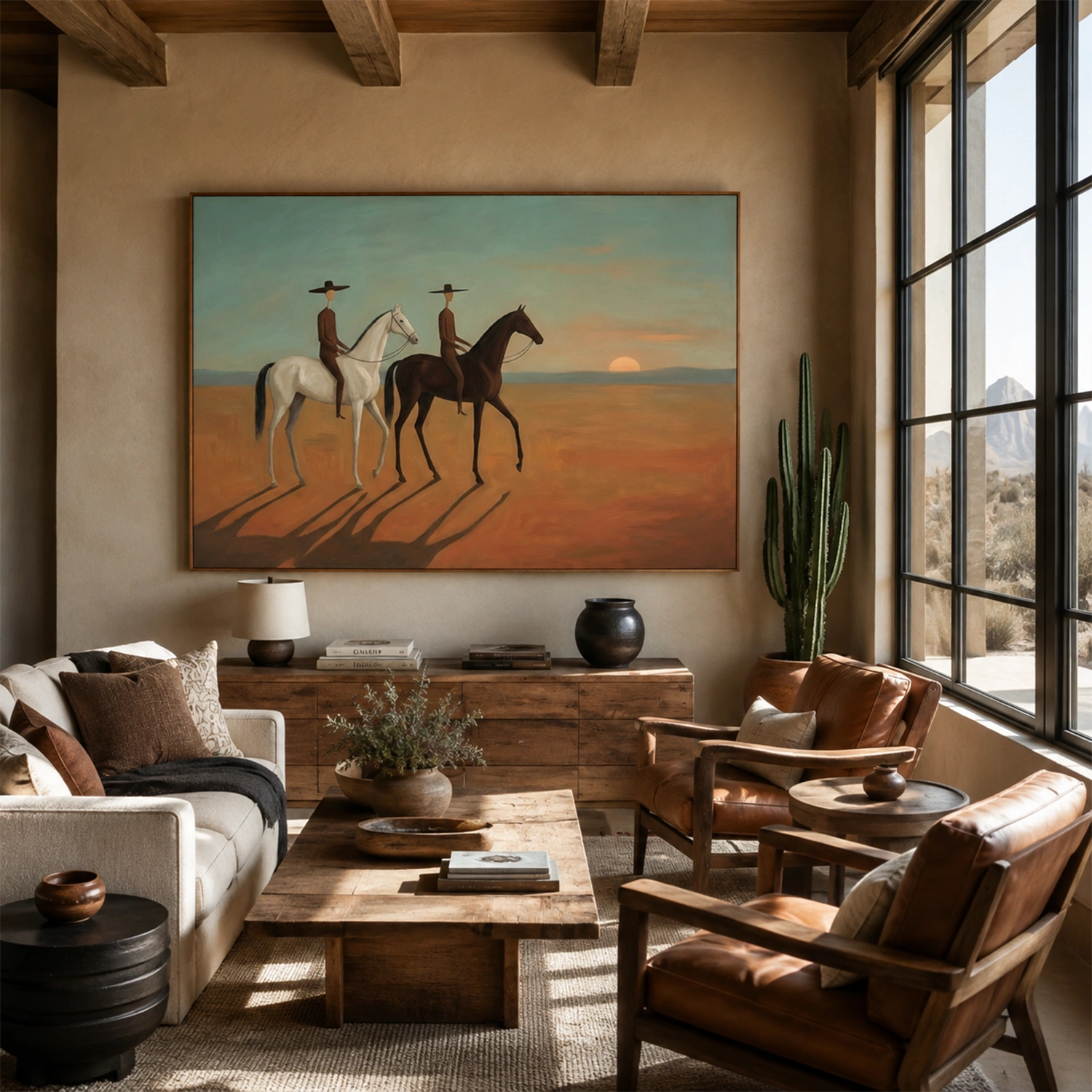 Western Cowboy Wall Art #AC031