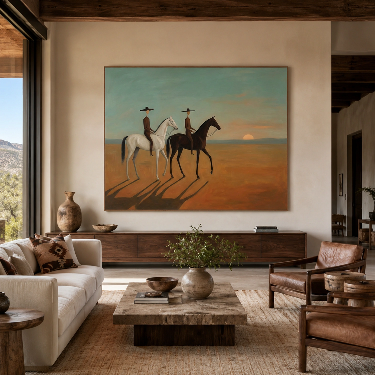 Western Cowboy Wall Art #AC031
