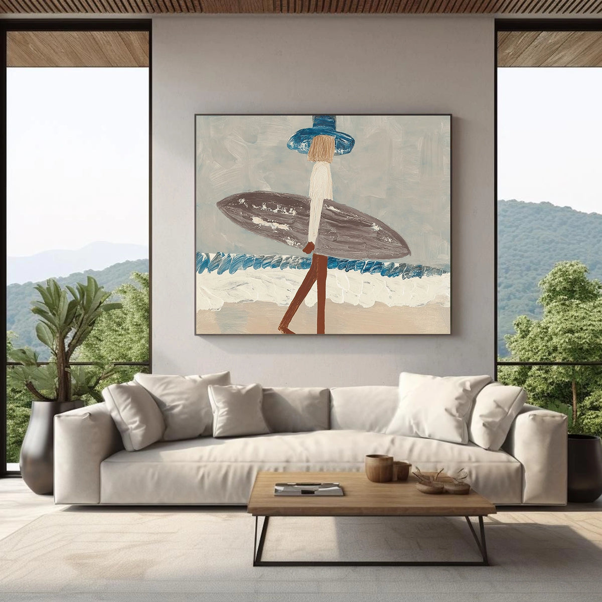 Surfing Sports Wall Art #SC037