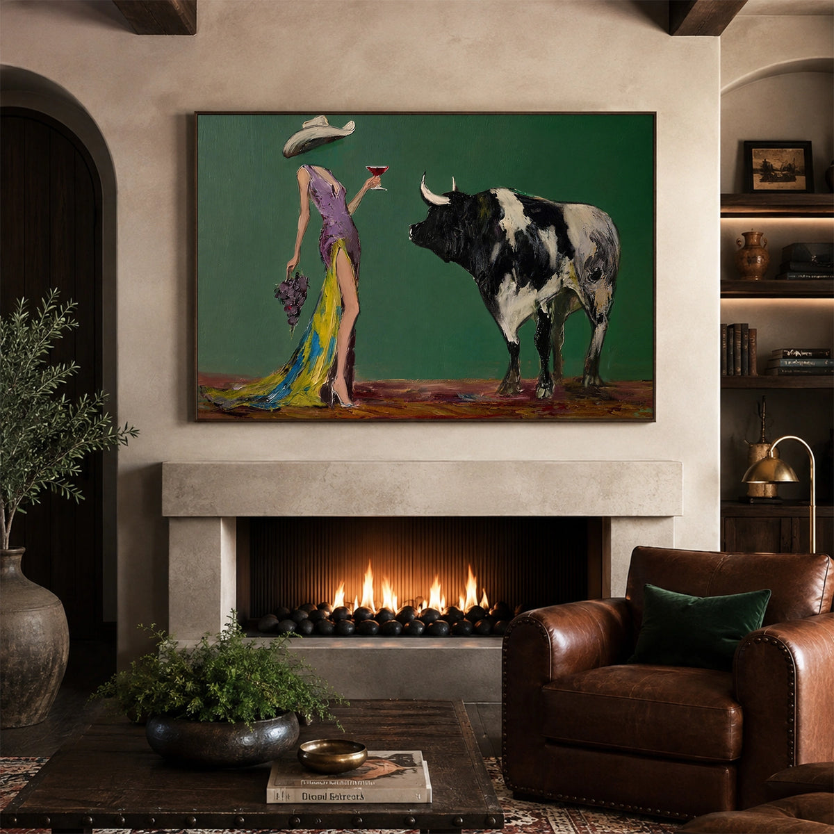 Western Cowboy Wall Art #AC027