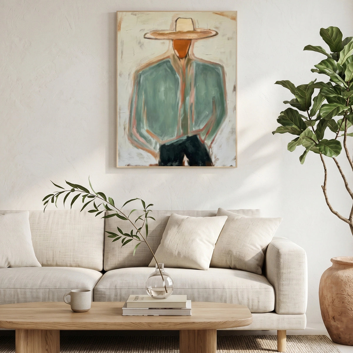 Western Cowboy Wall Art # AC107