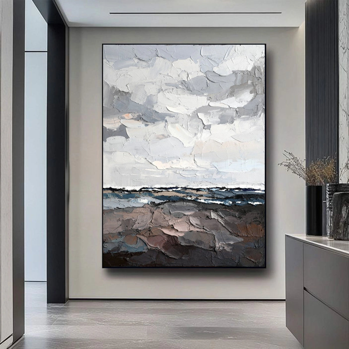 Abstract Textured Wall Art #AW012