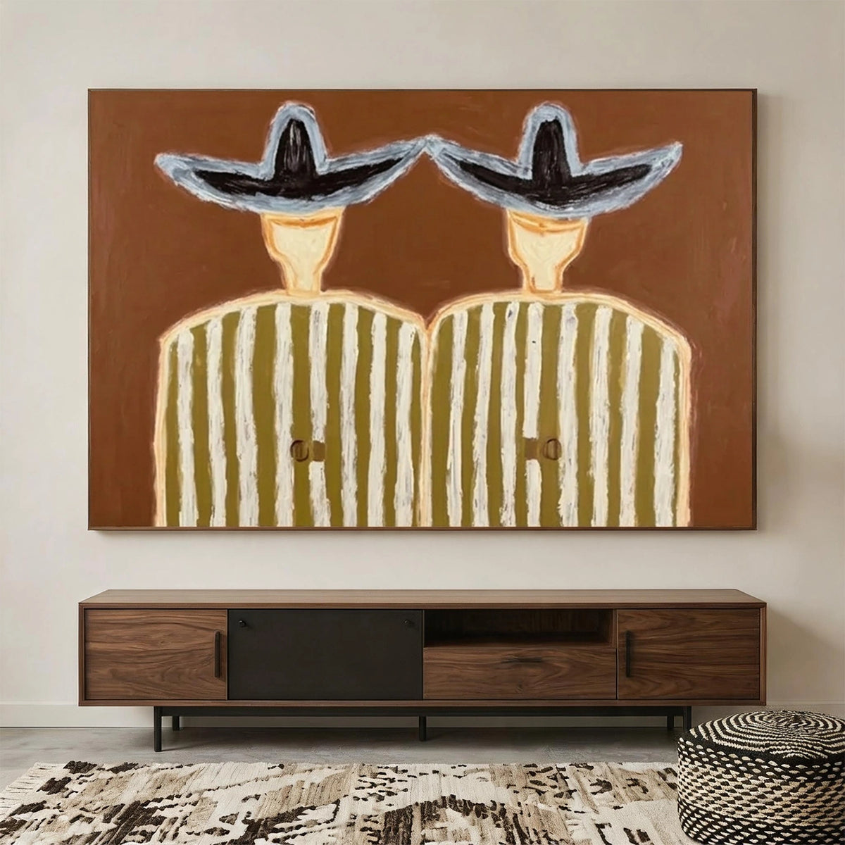 Western Cowboy Wall Art #AC059