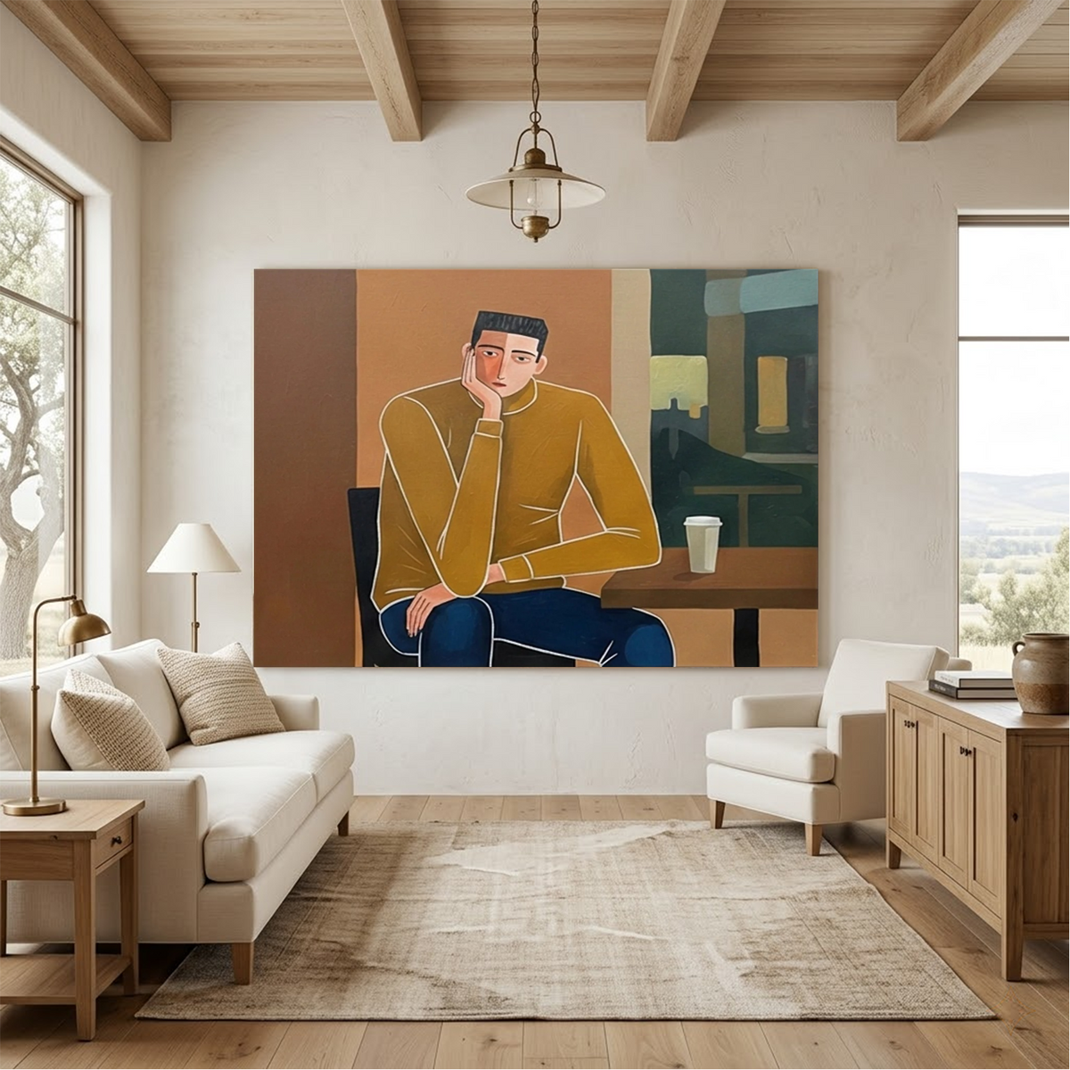 Western Cowboy Wall Art #AC 144
