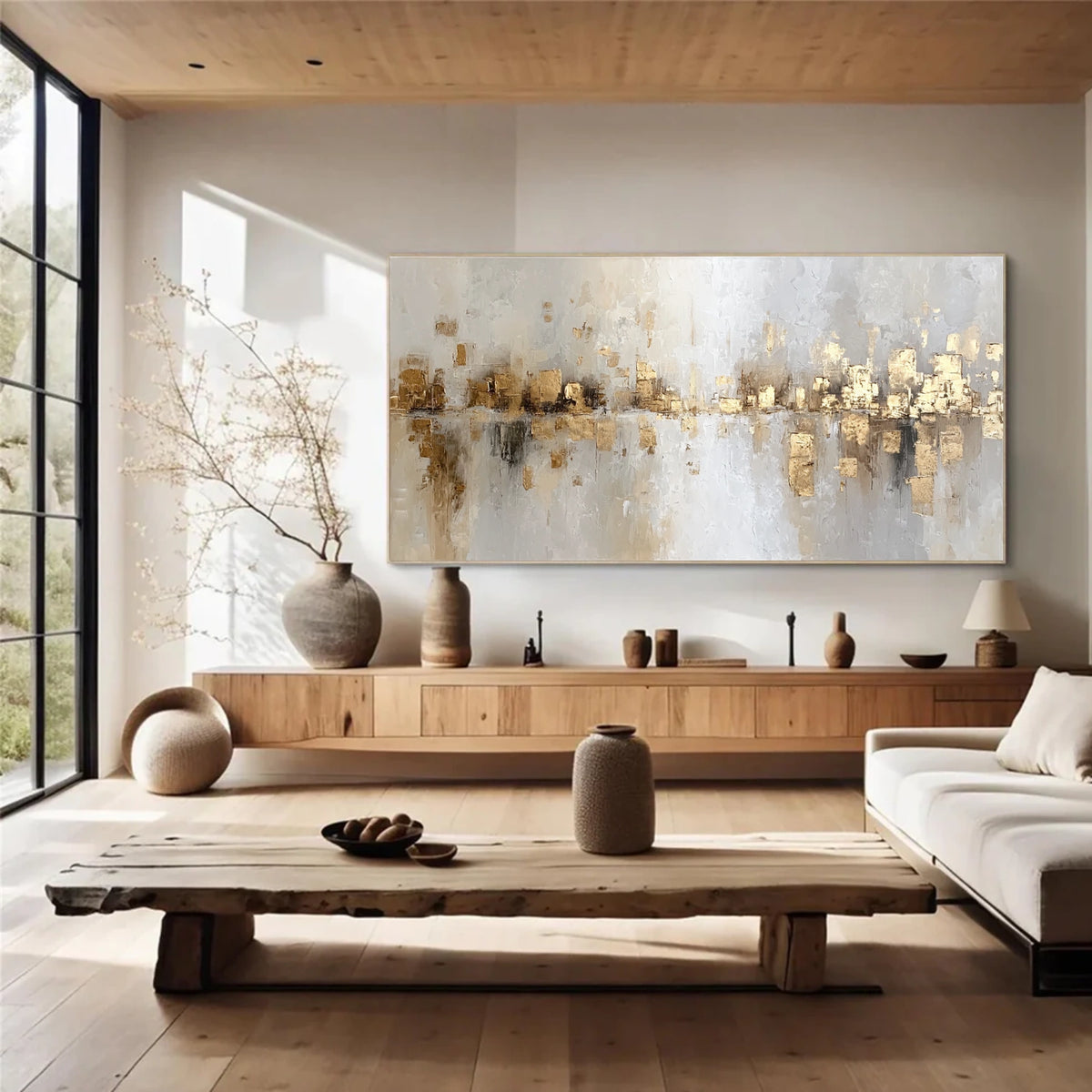 Abstract Textured Wall Art #AW015