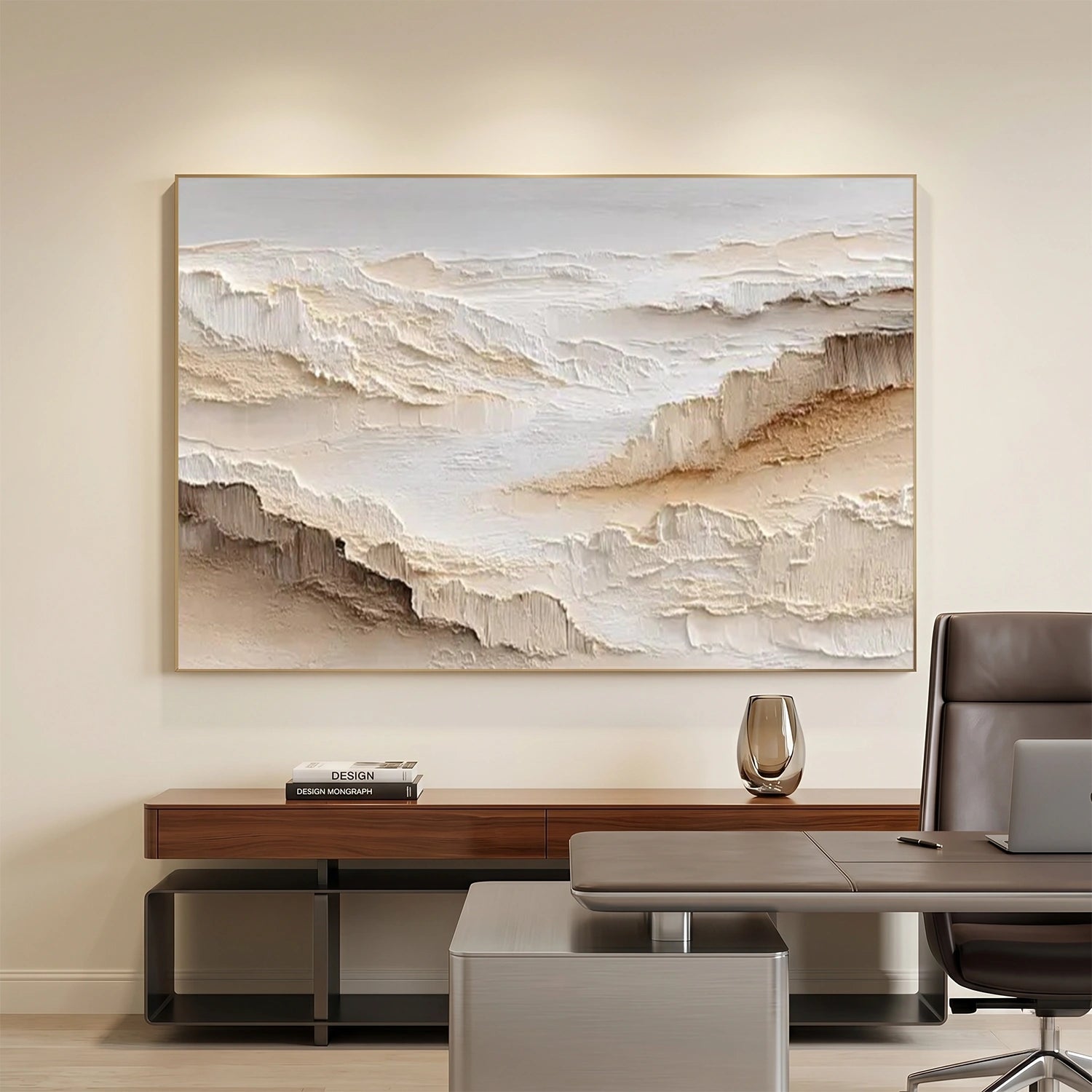 Abstract Mountain Textured Wall Art #MM018