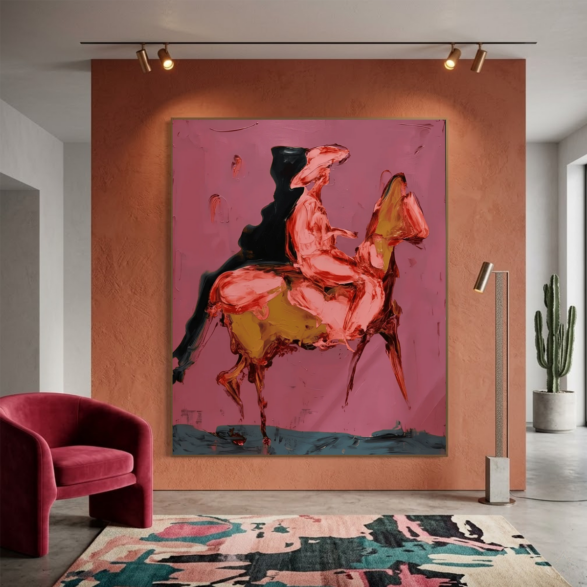 Western Cowboy Wall Art # AC119