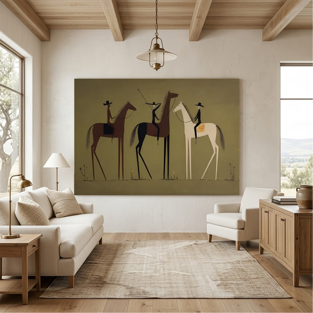 Western Cowboy Wall Art # AC124