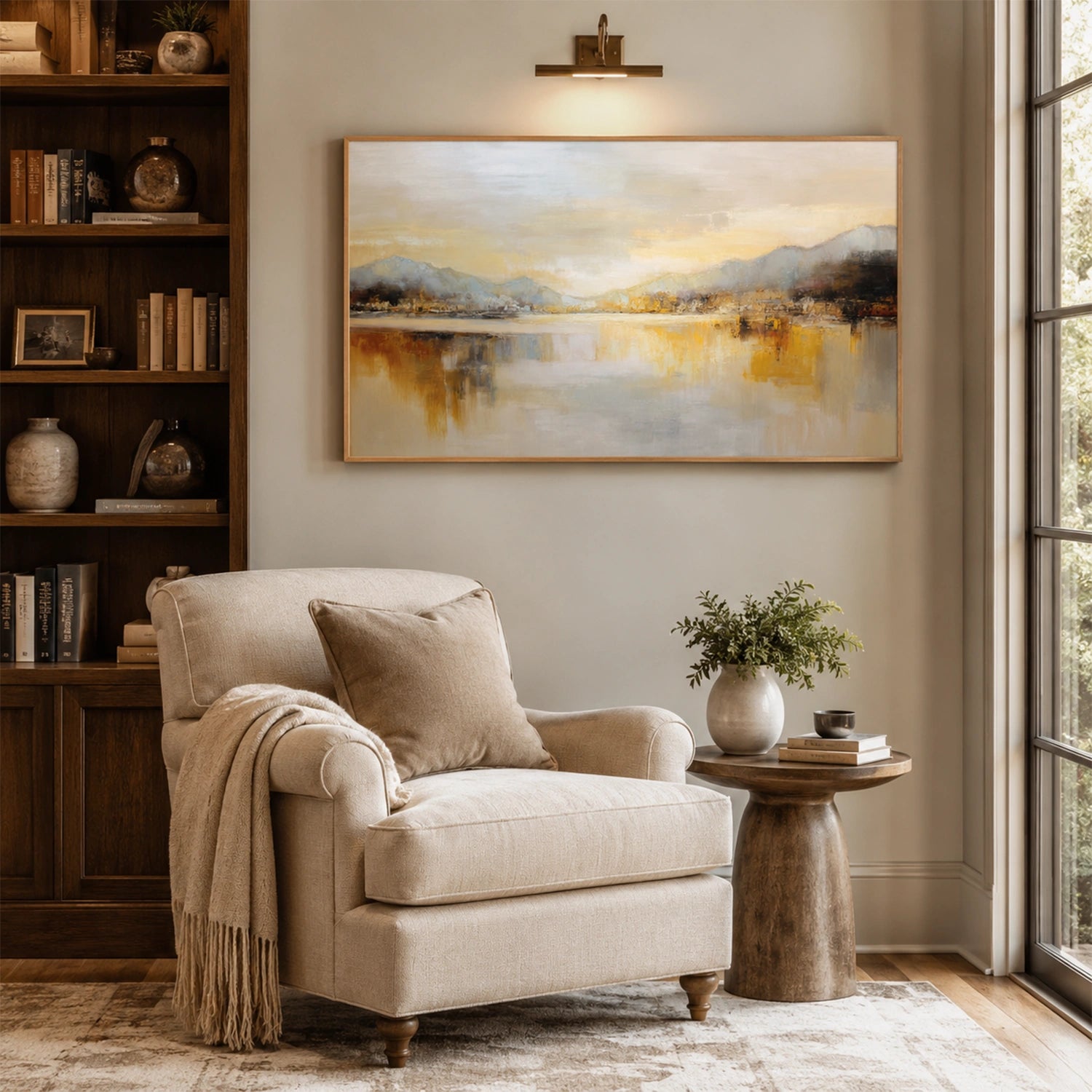 Abstract Mountain Wall Art #MM033