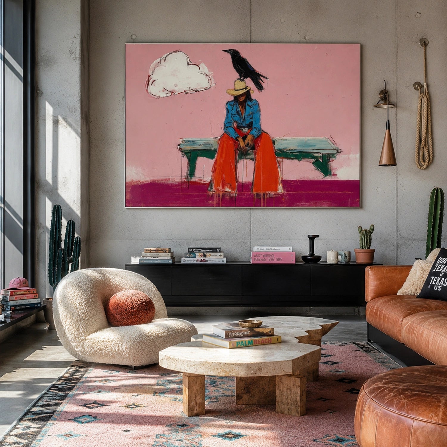 Western Cowboy Wall Art #AC040