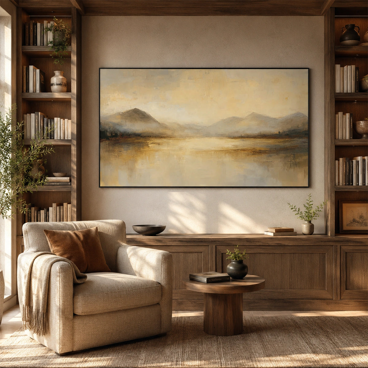 Abstract Mountain Wall Art #MM032