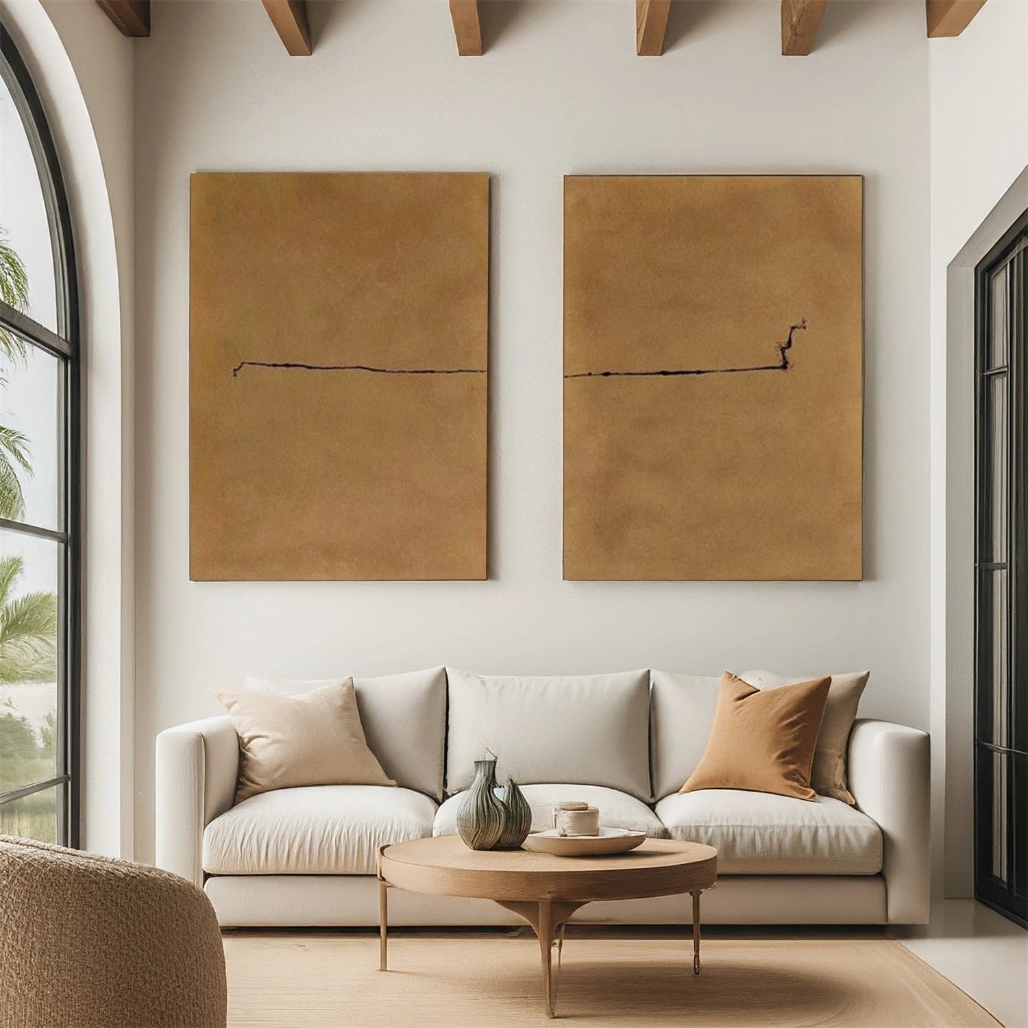 Wabi Sabi Wall Art Set of 2 #WS021