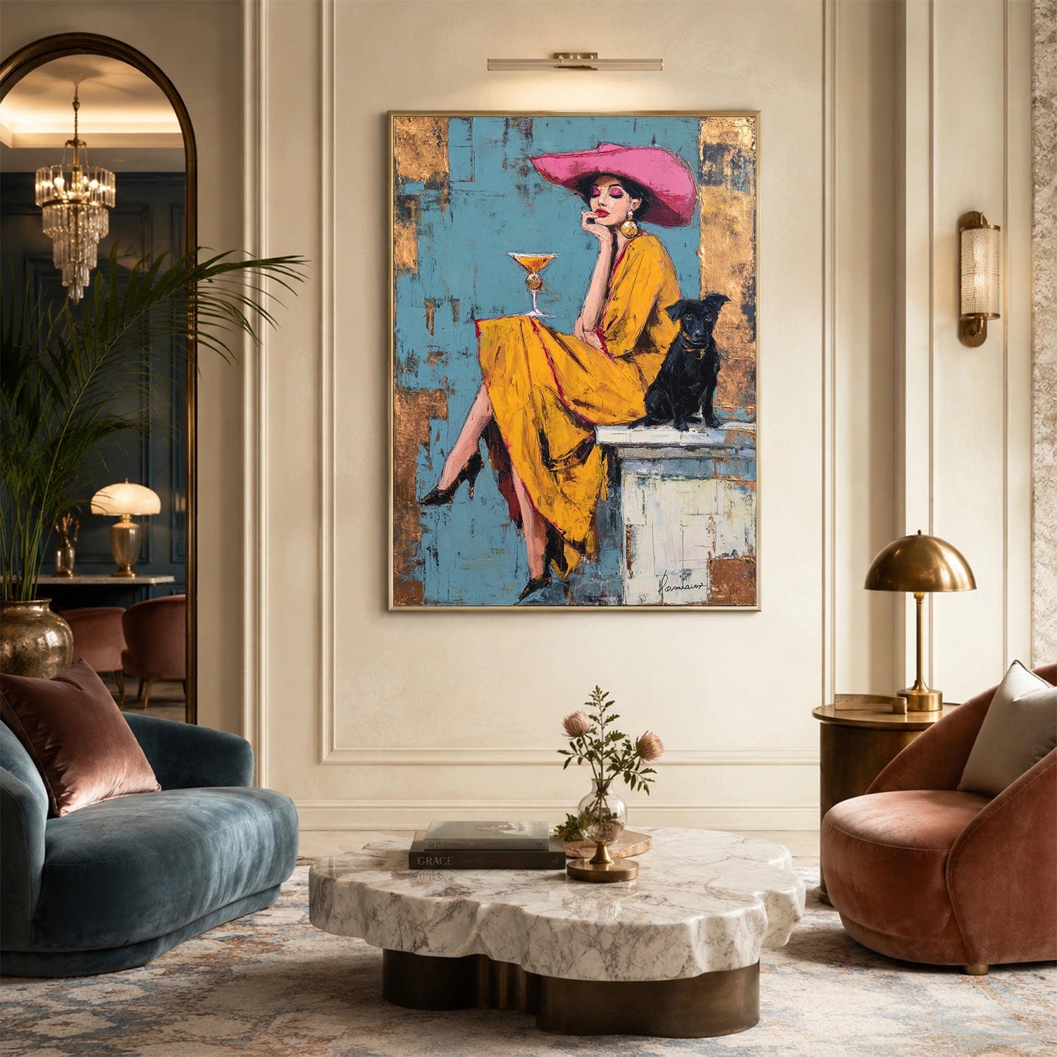 Western Cowboy Wall Art #AC022