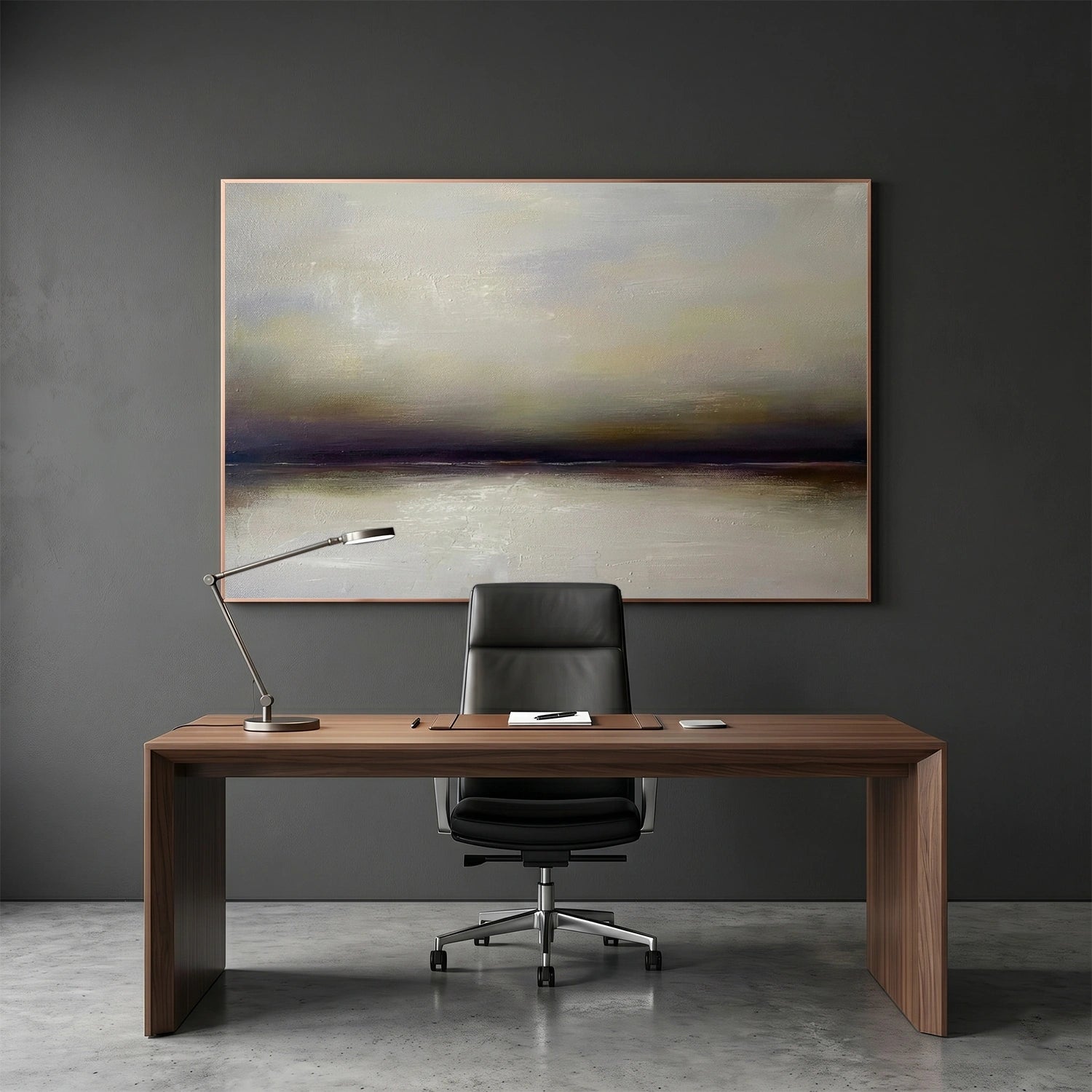 Abstract Ocean And Sky Wall Art #OS108