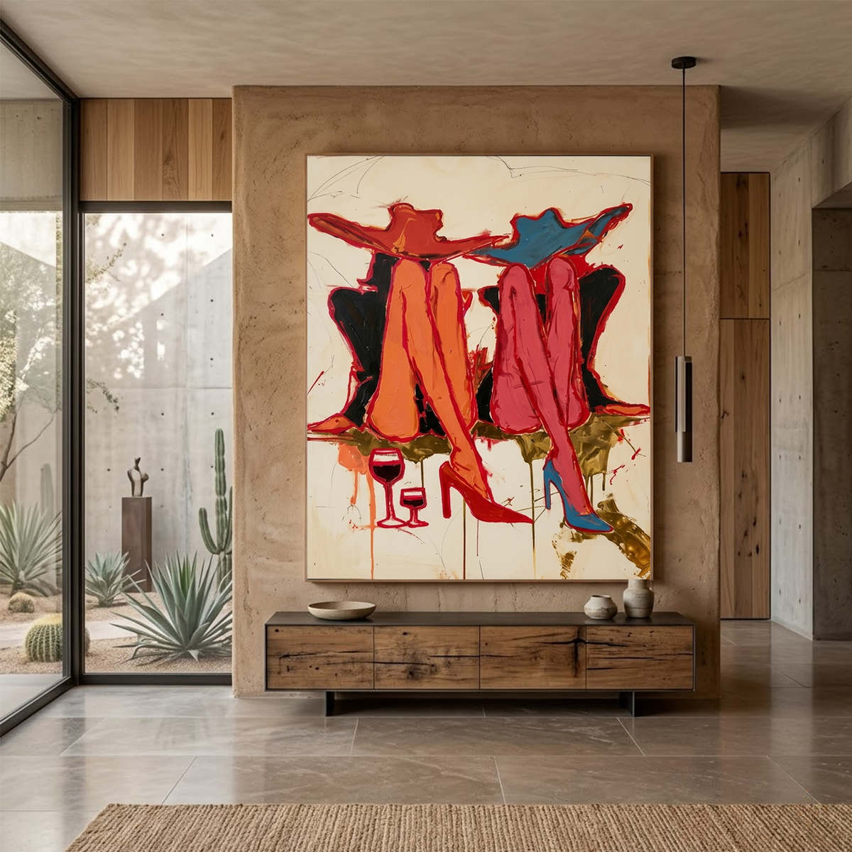 Western Cowboy Wall Art # AC121