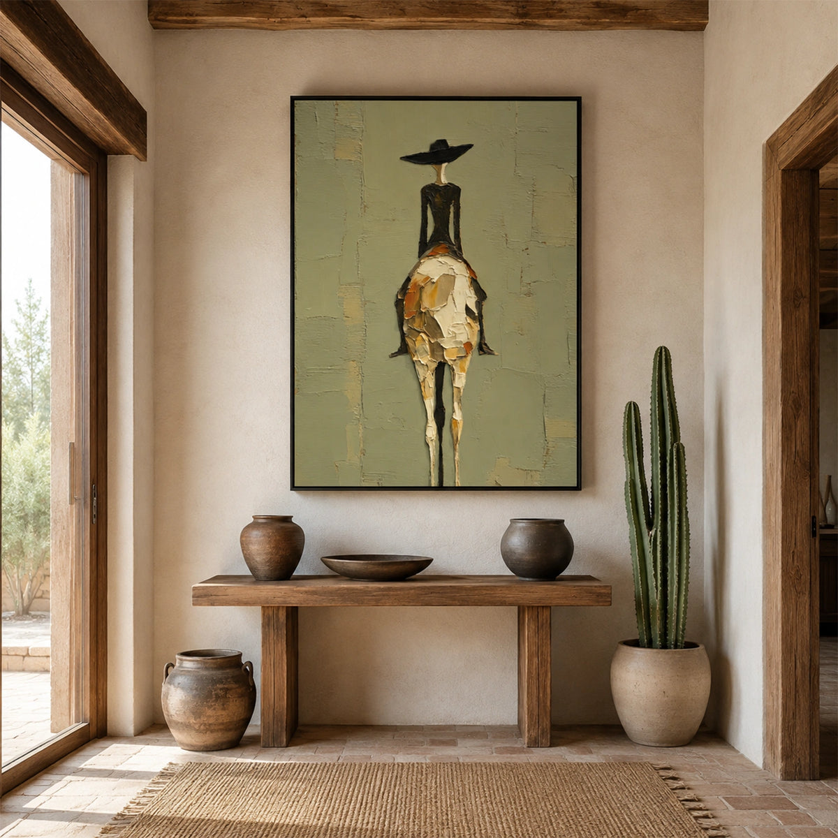 Western Cowboy Wall Art #AC013