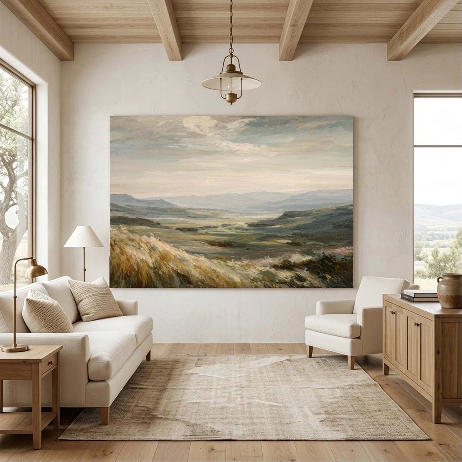 Abstract Mountain Wall Art #MM021