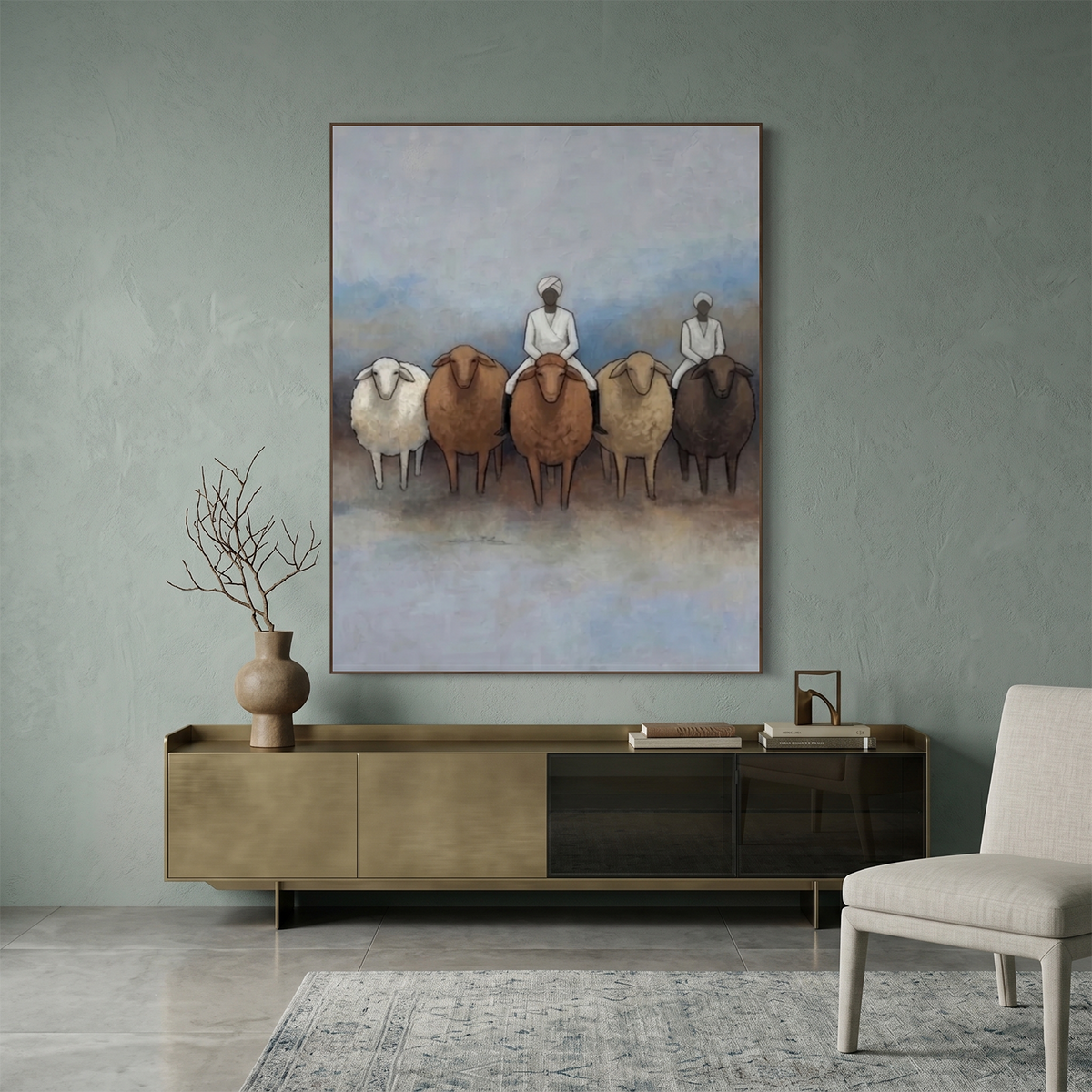 Western Cowboy Wall Art #AC 136