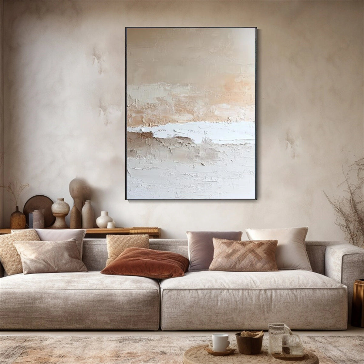 Abstract Textured Wall Art #AW011
